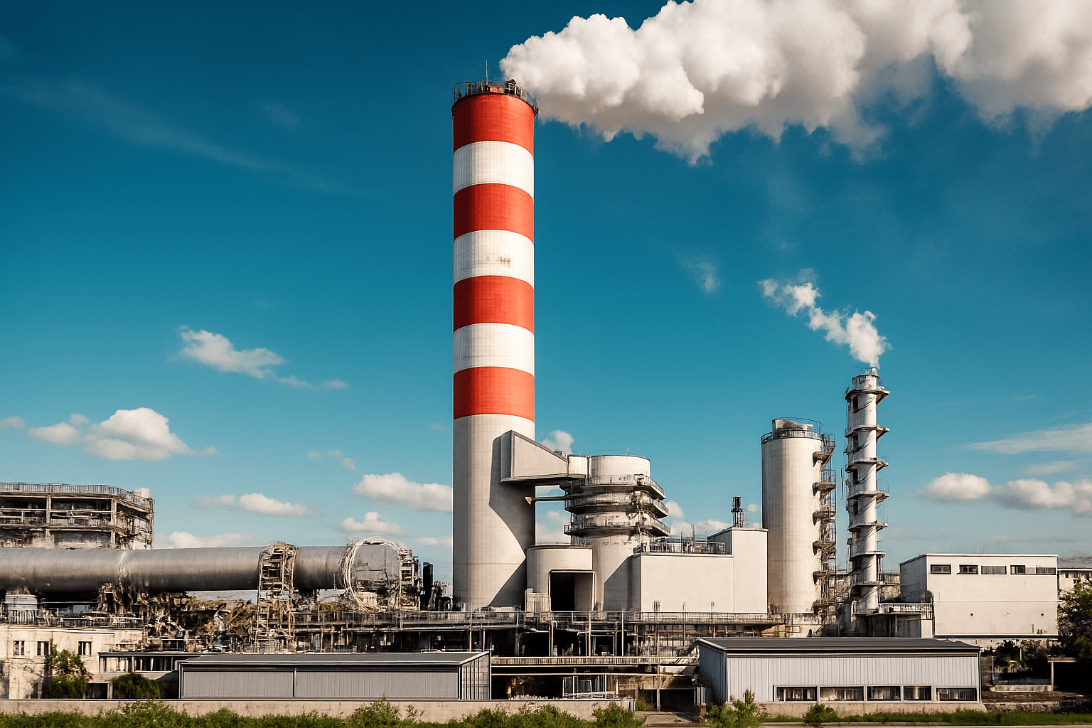 Odor Control for Industrial Chimney