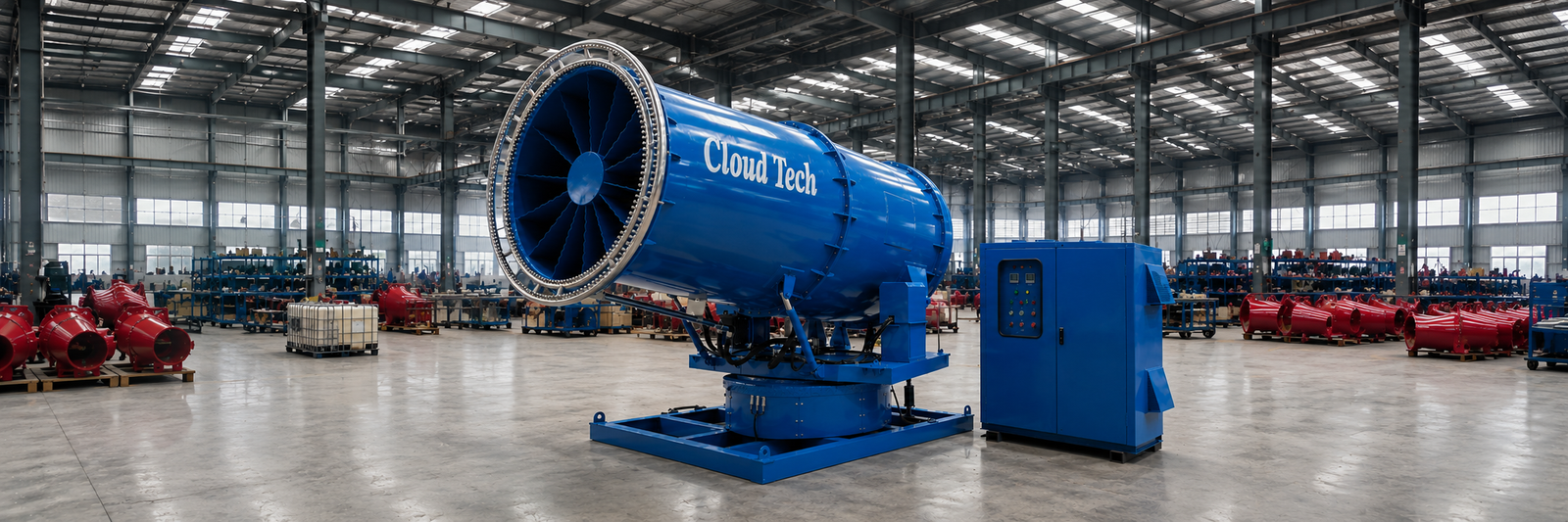 The World’s Biggest Anti-Smog Gun - Cloud Tech Leads the Way