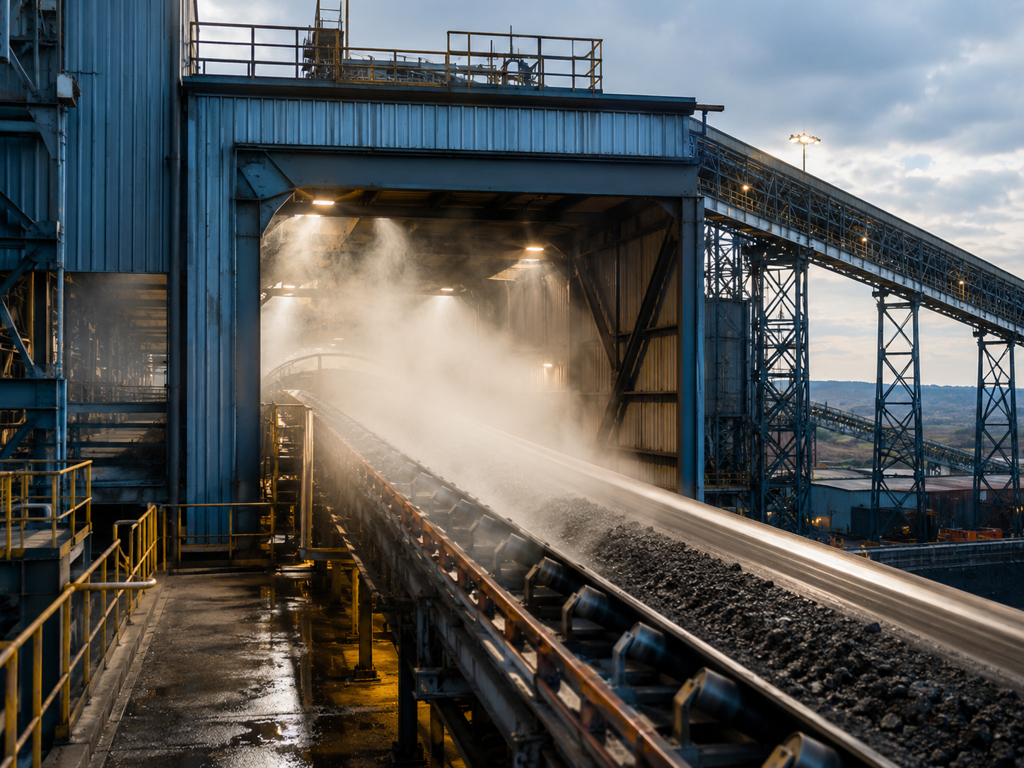 Cloud Tech Dry Fog Dust Suppression System