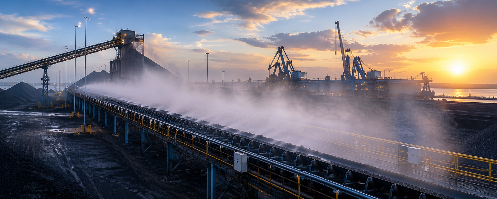 Dry Fog Dust Suppression System