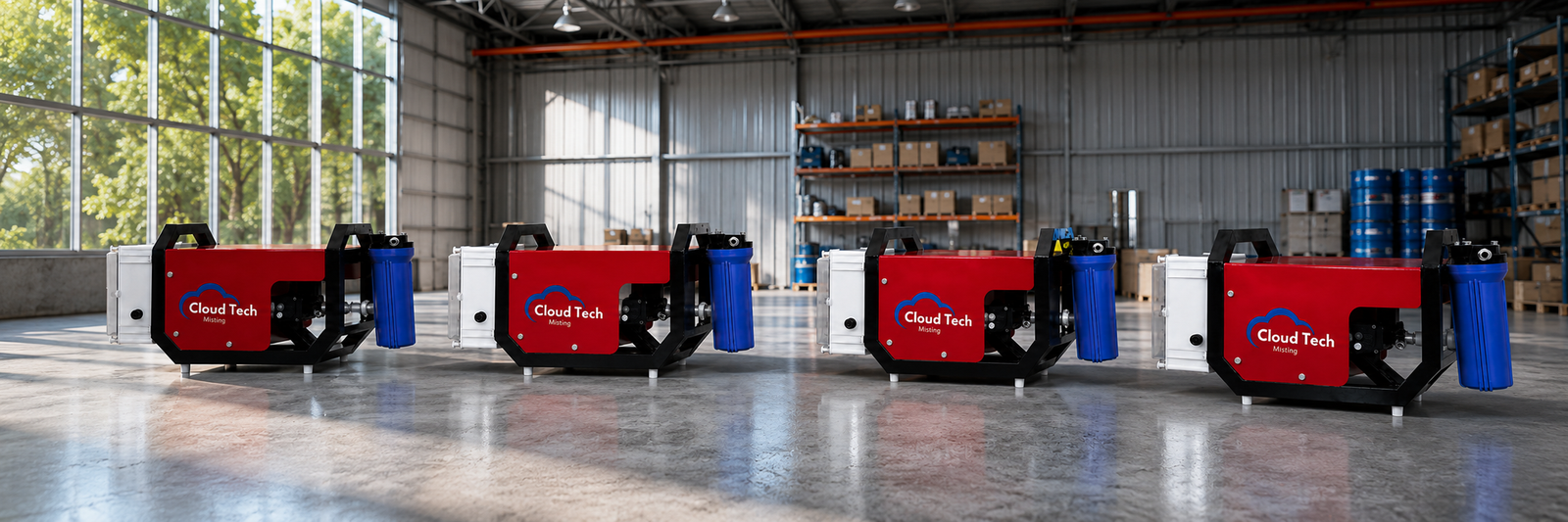 Silent Features of Humidification System for Tea Industries
