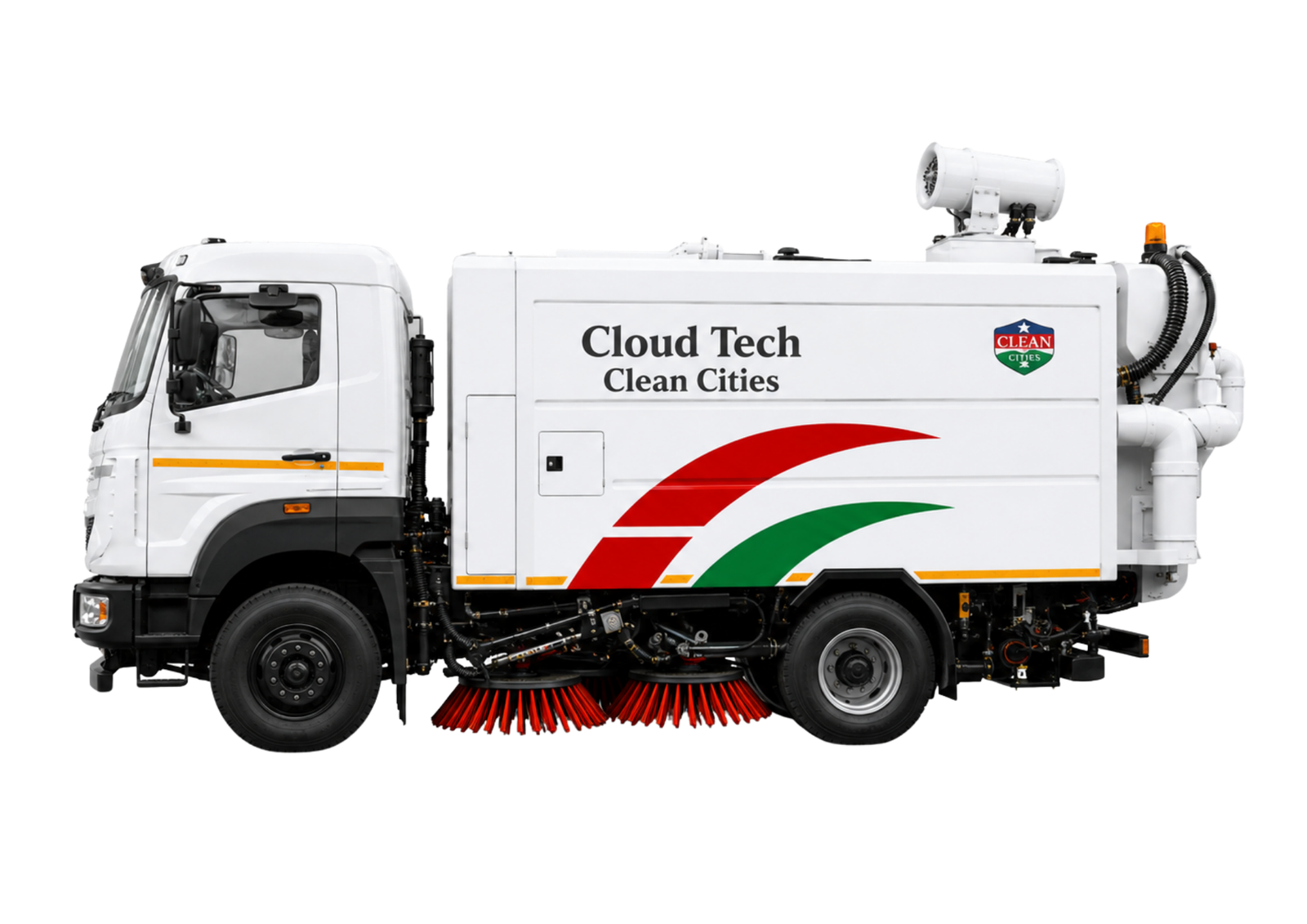 Cloud Tech SF1200H Hybrid Road Sweeper