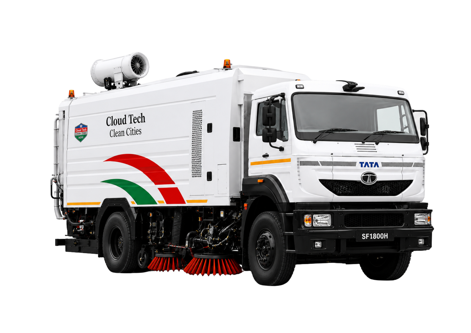 Cloud Tech SF1800H Hybrid Road Sweeper