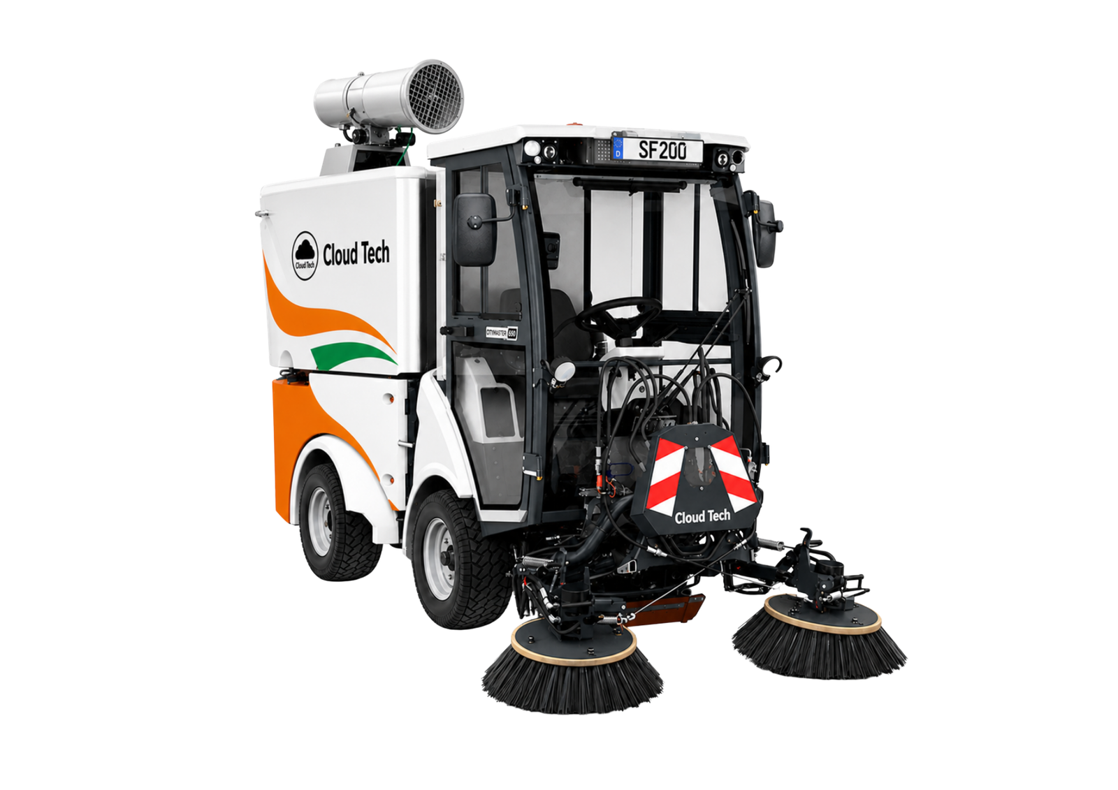 Cloud Tech SF200 Self Propelled Road Sweeper