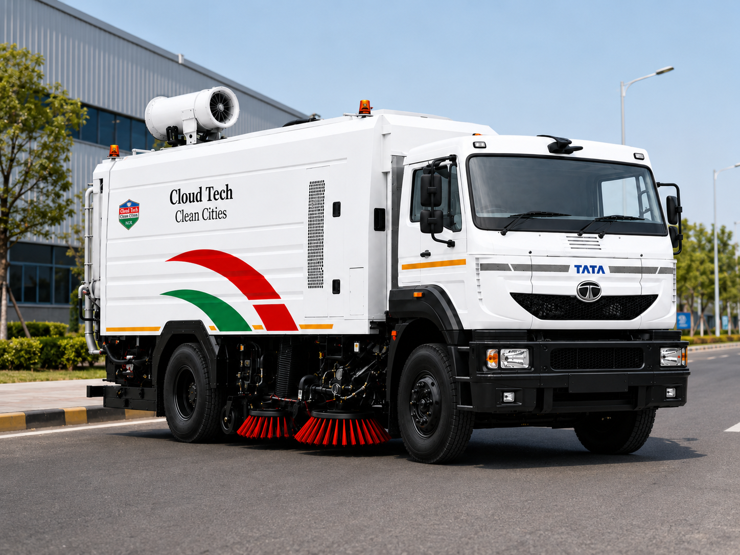 Cloud Tech Hybrid Road Sweeper